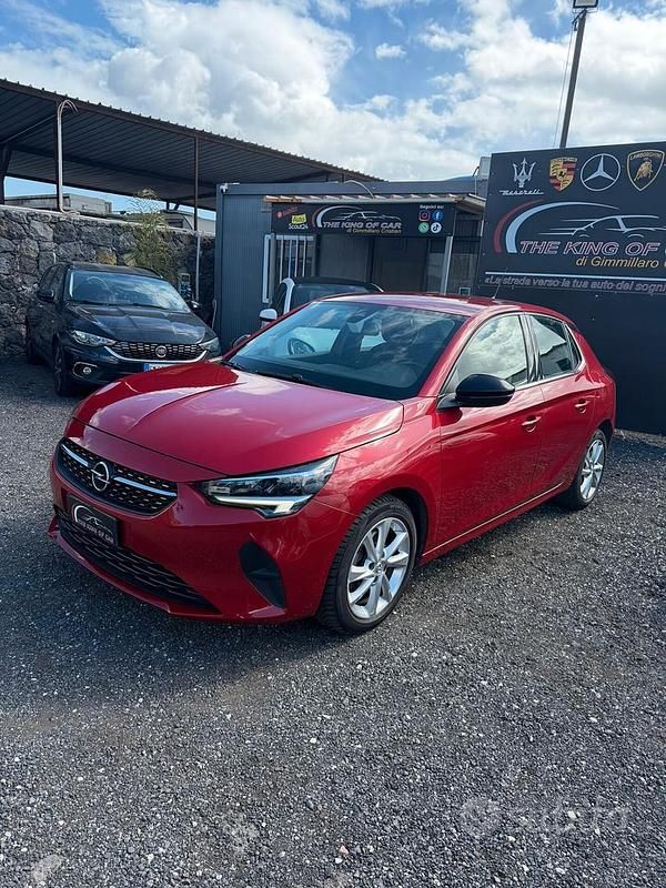 Usata Opel Corsa 101 CV (74 kW) 2021 Rosso Utilitaria