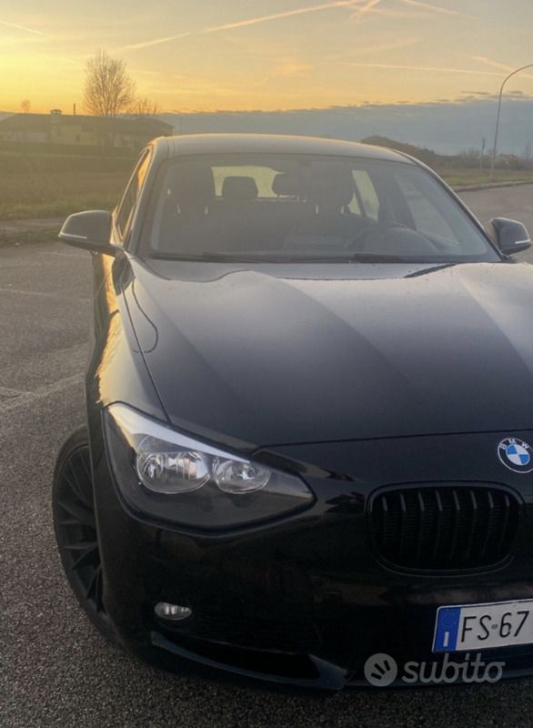 Usata BMW 116 116 CV (85 kW) 2014 Nero Utilitaria