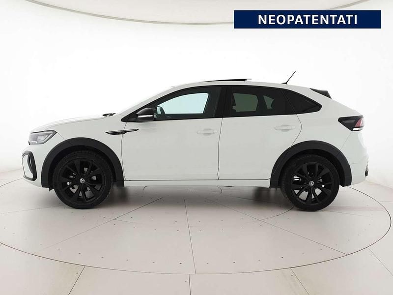 Usata VW Taigo R-line 110 CV (80 kW) 2022 Pure white nero SUV