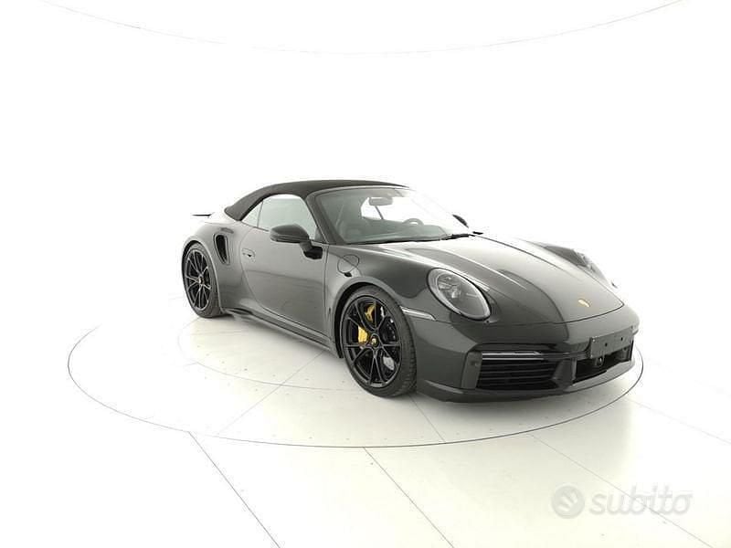 Usata Porsche 911 Turbo S Cabriolet 710 CV (522 kW) 2020 Nero Cabrio