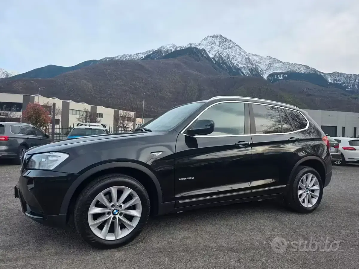 Usata BMW X3 184 CV (135 kW) 2012 Nero SUV