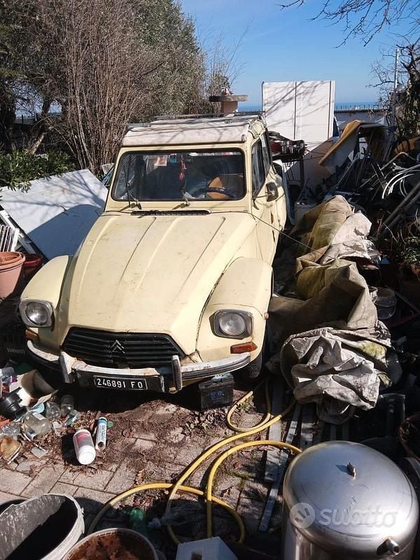 Usata Citroën Dyane 1970 Giallo Berlina
