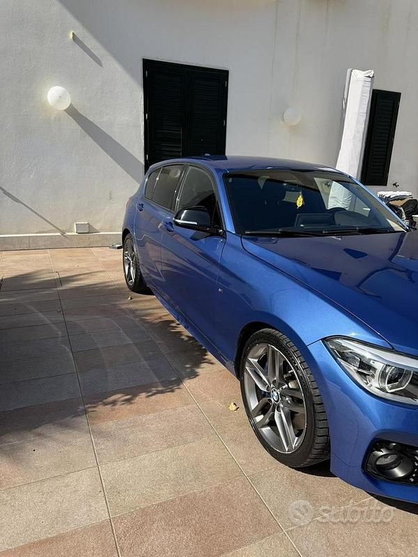 Usata BMW 116 M Sport 116 CV (85 kW) 2016 Blu/azzurro Utilitaria
