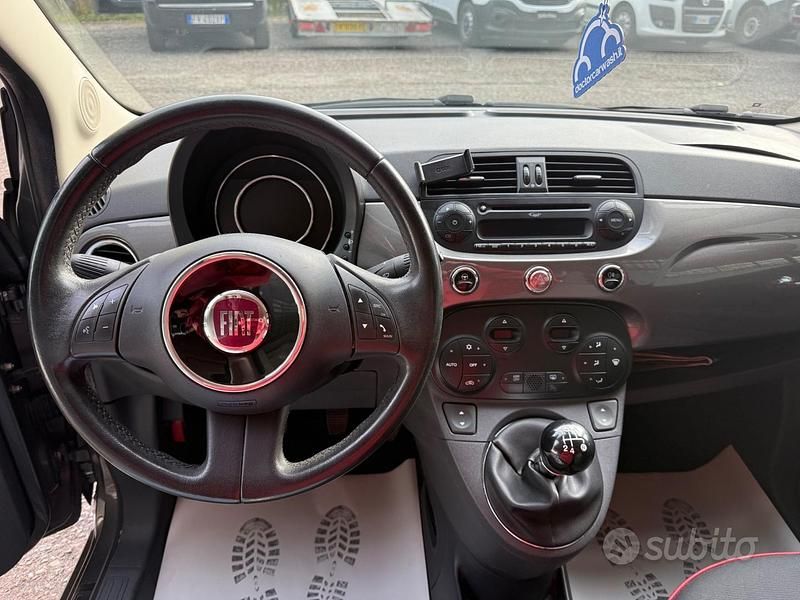 Usata Fiat 500C Lounge 2015 Grigio Cabrio