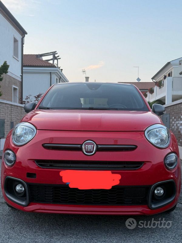 Usata Fiat 500X Sport 120 CV (88 kW) 2022 Rosso SUV
