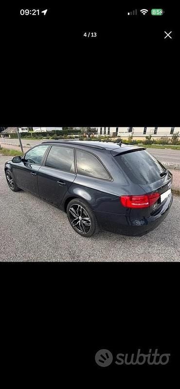 Usata Audi A4 143 CV (105 kW) 2013 Blu Station wagon