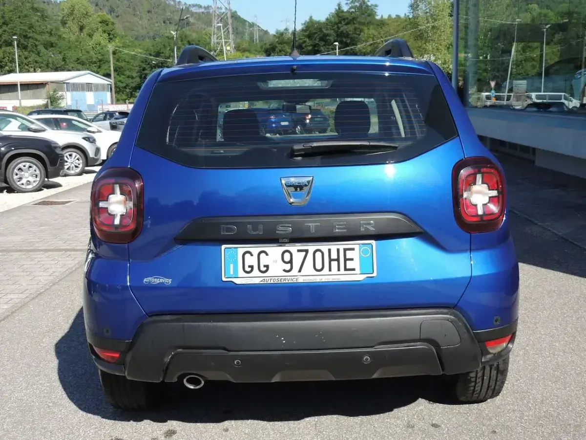 Usata Dacia Duster Prestige 116 CV (85 kW) 2021 Blu/azzurro SUV