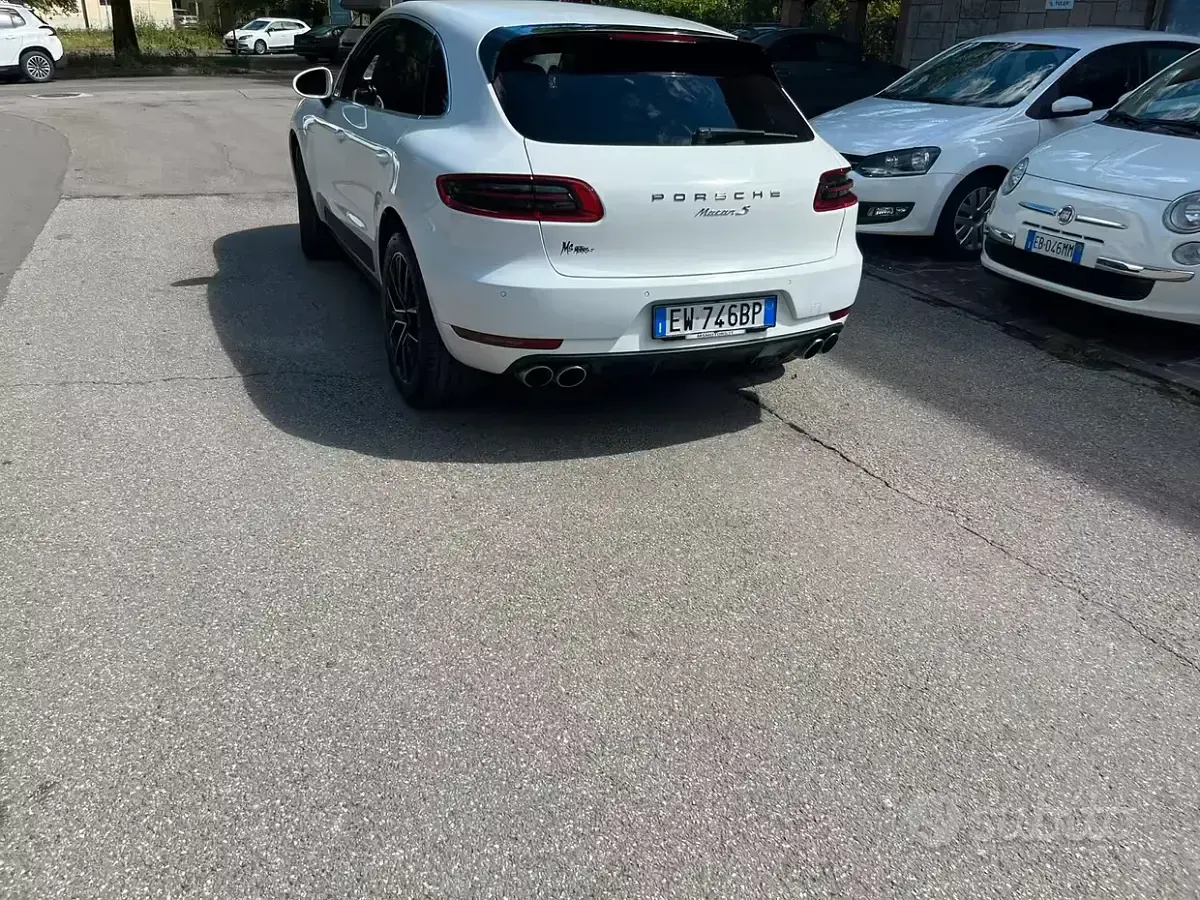 Usata Porsche Macan S 250 CV (183 kW) 2014 Bianco SUV