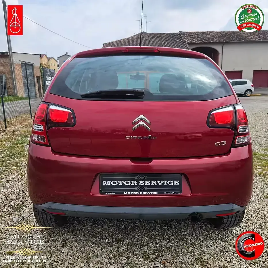 Brugt Citroën C3 82 HK (60 kW) 2016 Rød Sedan