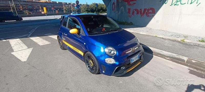 Usata Abarth 595 Pista 160 CV (117 kW) 2020 Blu Berlina