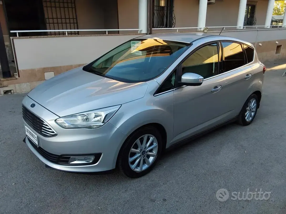 Usata Ford C-MAX Titanium 120 CV (88 kW) 2019 Grigio Monovolume