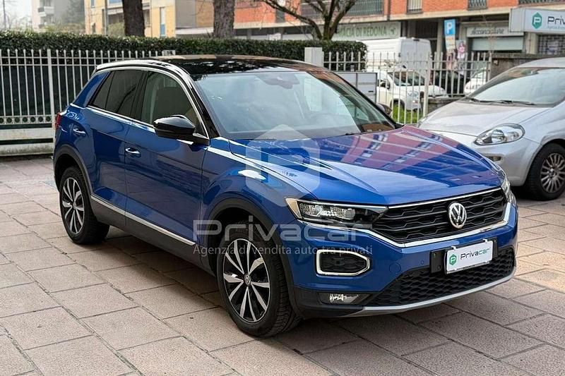 Usata VW T-Roc Advance 116 CV (85 kW) 2019 Blu SUV