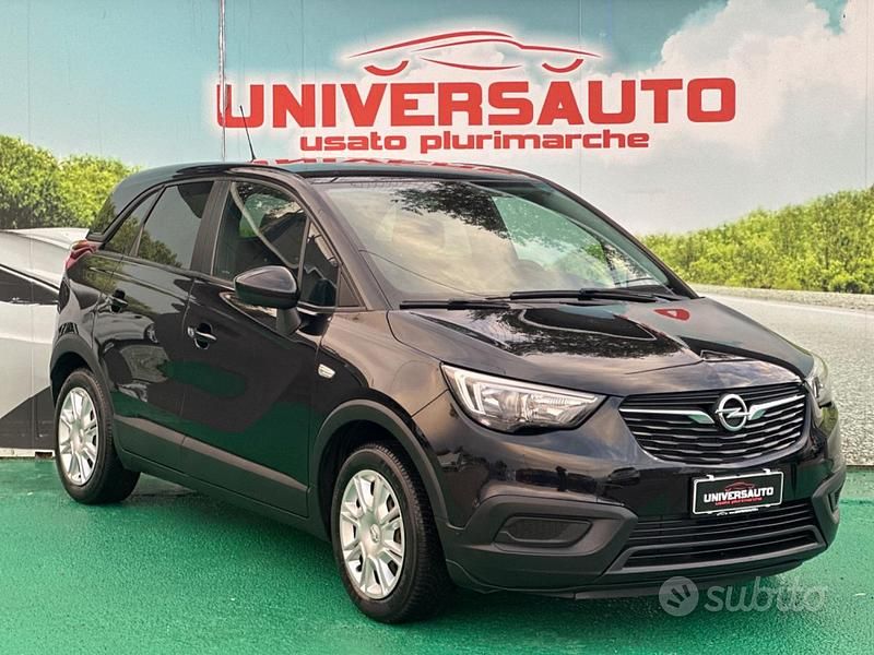 Usata Opel Crossland X 83 CV (61 kW) 2019 Nero SUV