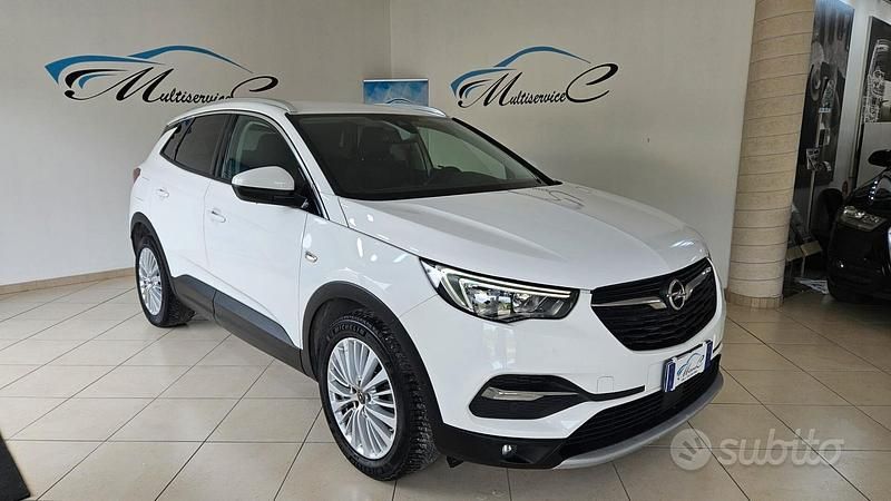 Usata Opel Grandland X Innovation 120 CV (88 kW) 2018 Bianco SUV