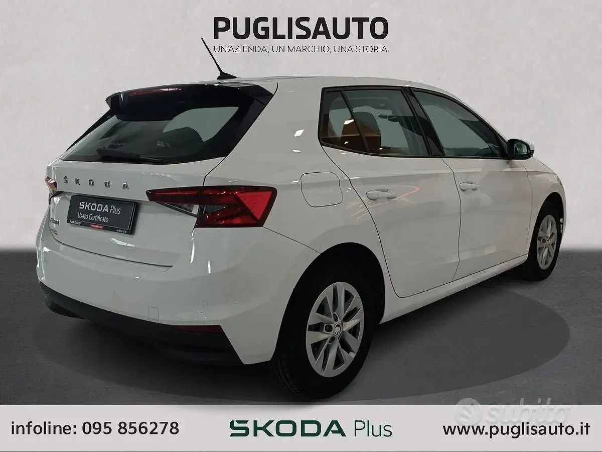Usata Skoda Fabia Ambition 80 CV (58 kW) 2023 Bianco Utilitaria
