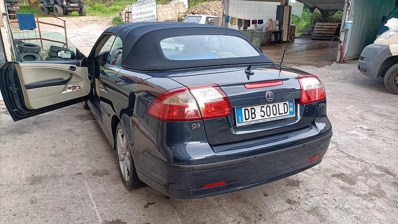 Usata Saab 9-3 Cabriolet 210 CV (154 kW) 2006 Blu Cabrio