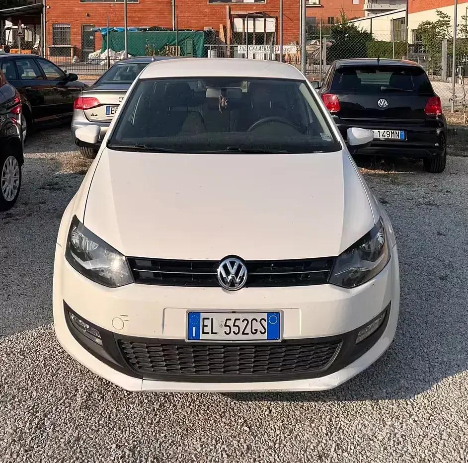 Usata VW Polo 90 CV (66 kW) 2012 Bianco Utilitaria