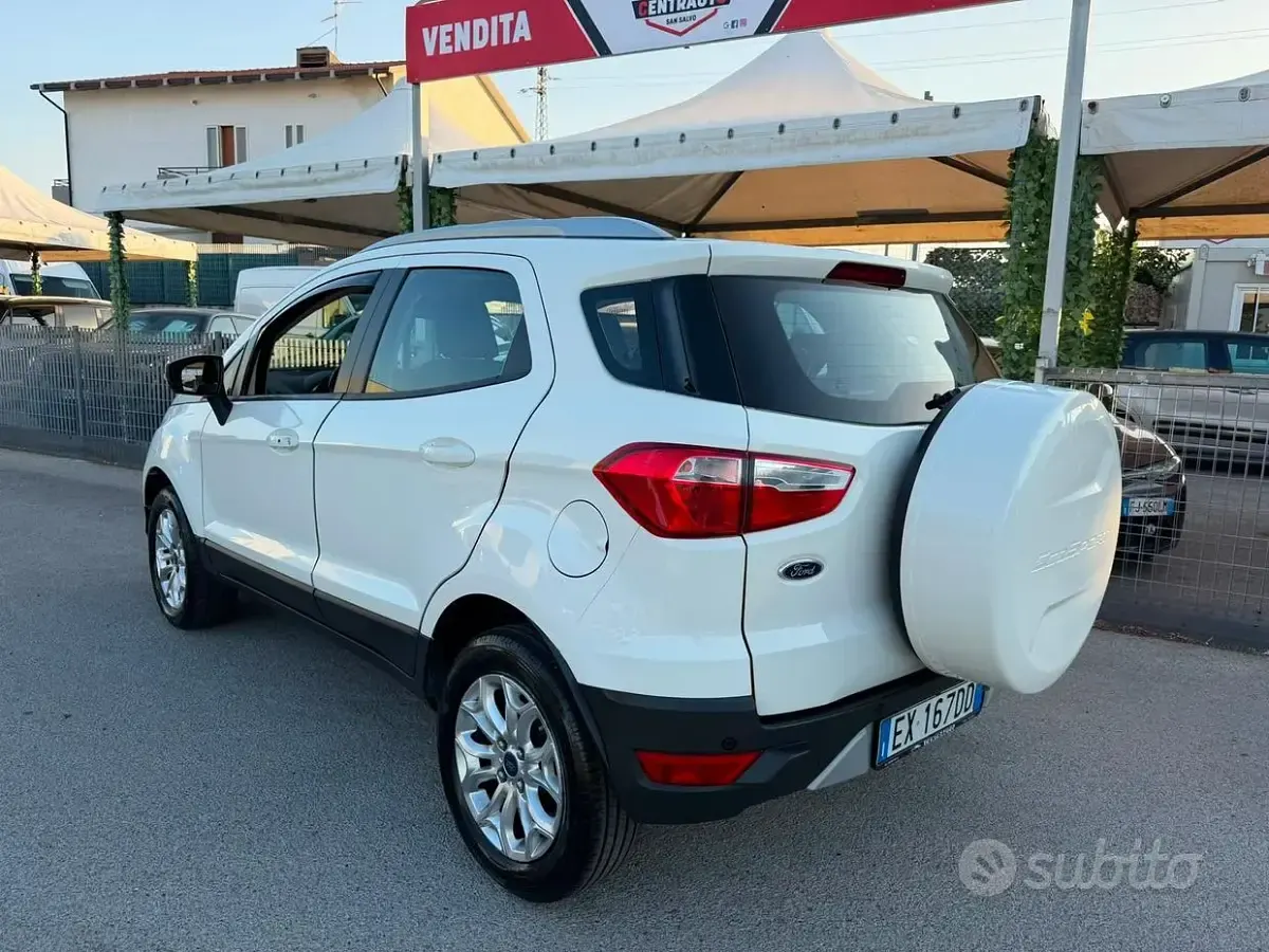 Usata Ford Ecosport 90 CV (66 kW) 2014 Bianco SUV