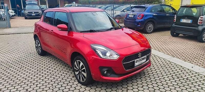 Usata Suzuki Swift 90 CV (66 kW) 2019 Rosso Berlina