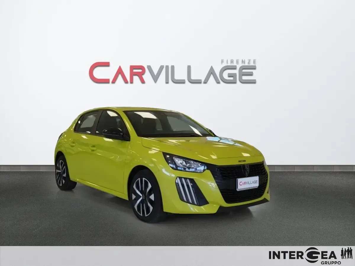Usata Peugeot 208 Active 100 CV (73 kW) 2024 Giallo Utilitaria