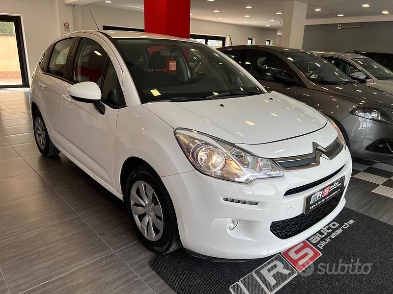 Usata Citroën C3 Feel 75 CV (55 kW) 2016 Bianco Berlina