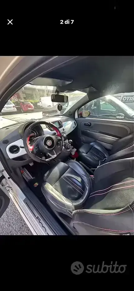 Begagnad Fiat 500 Sport 101 HK (74 kW) 2010 Vit Halvkombi