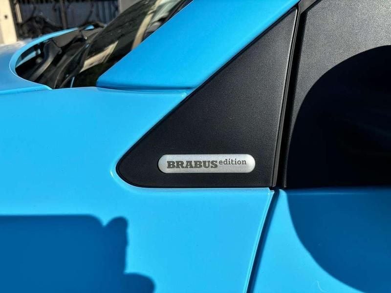 Usata Smart ForTwo Cabrio Brabus 90 CV (66 kW) 2017 Blu/azzurro Cabrio