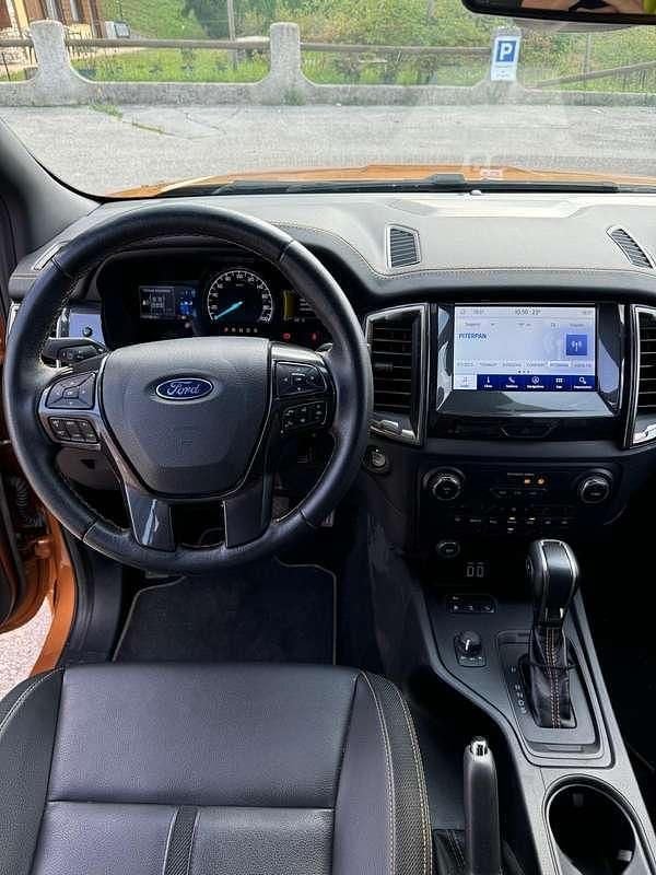 Usata Ford Ranger Wildtrack 213 CV (156 kW) 2022 Arancione Pick-up