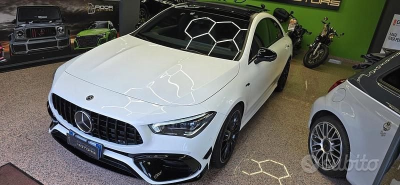 Usata Mercedes CLA220 AMG 190 CV (139 kW) 2019 Bianco Berlina