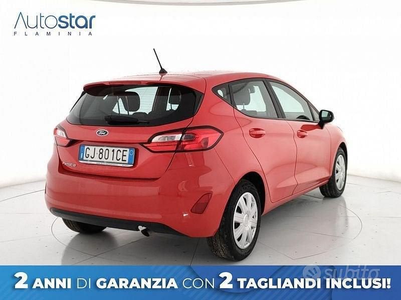 Usata Ford Fiesta 75 CV (55 kW) 2022 Rosso Utilitaria