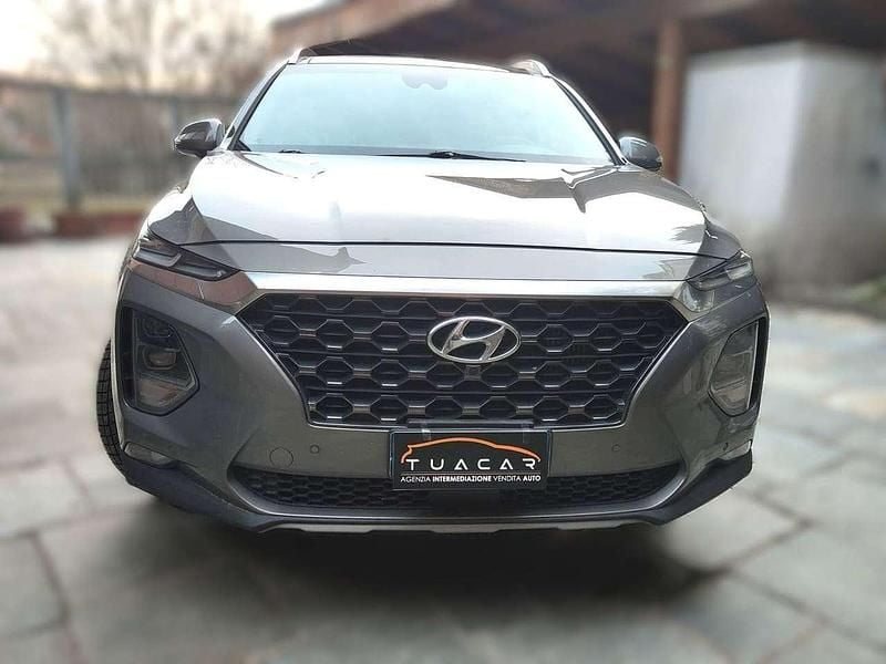 Usata Hyundai Santa Fe XPrime 200 CV (147 kW) 2019 Marrone SUV