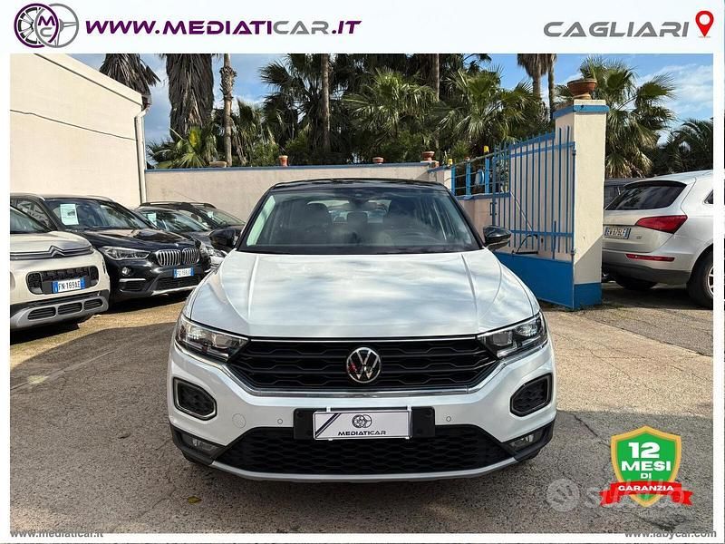 Usata VW T-Roc Style 110 CV (80 kW) 2021 Bianco SUV