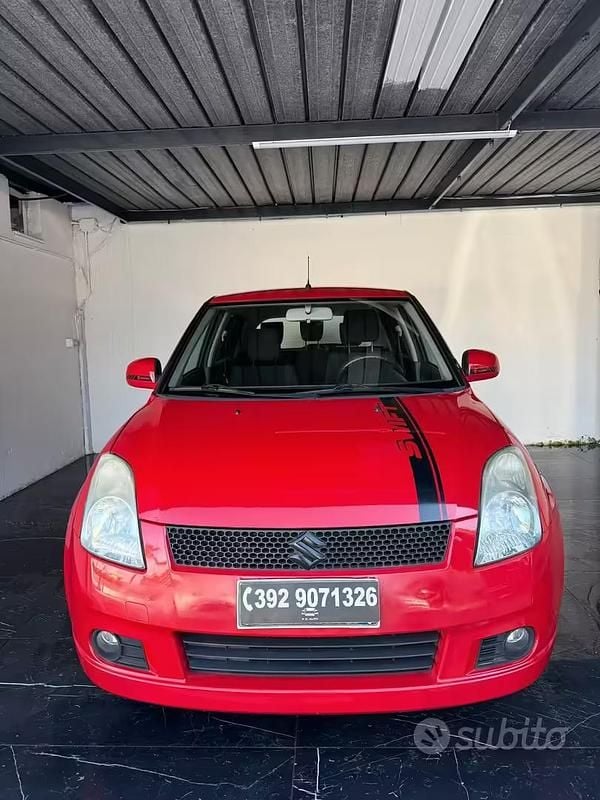 Usata Suzuki Swift Sport 92 CV (67 kW) 2008 Rosso Utilitaria