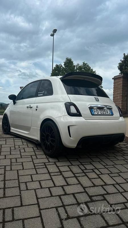 Usata Abarth 595 250 CV (183 kW) 2016 Bianco Utilitaria