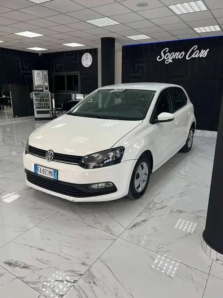 Usata VW Polo Comfortline 75 CV (55 kW) 2015 Bianco Berlina