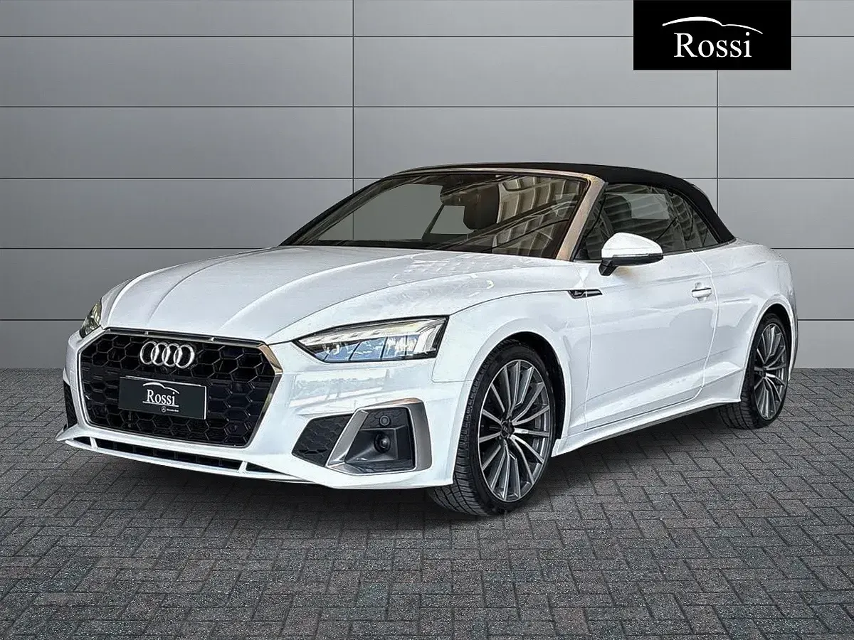 Usata Audi A5 S-Line 163 CV (119 kW) 2022 Bianco Coupé