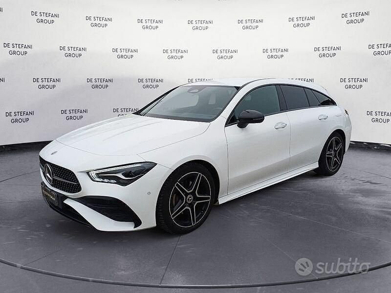 Usata Mercedes CLA180 Shooting Brake Advanced Plus 116 CV (85 kW) 2024 Bianco Station wagon