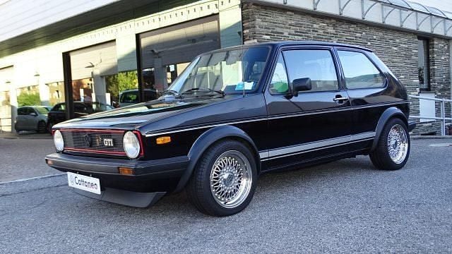 Usata VW Golf I GTI 1982 Nero Utilitaria