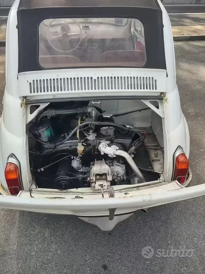 Usata Fiat 500 1960 Bianco Utilitaria