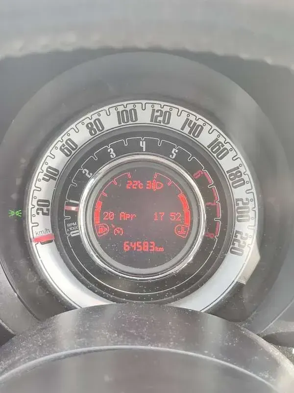 Usata Fiat 500 Lounge 69 CV (50 kW) 2019 Nero Utilitaria