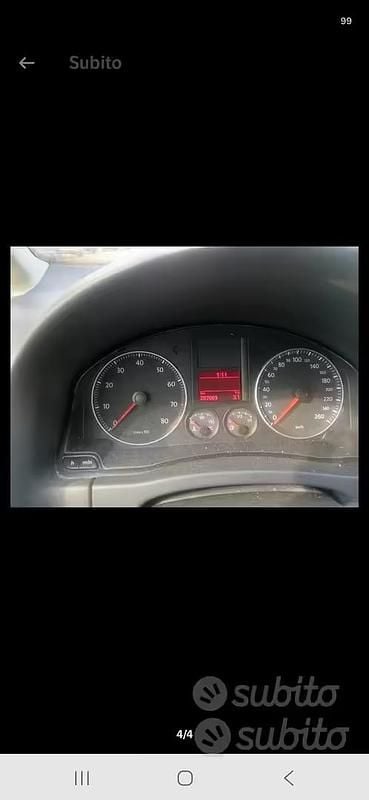 Usata VW Golf Plus Cross 2008 Grigio Monovolume