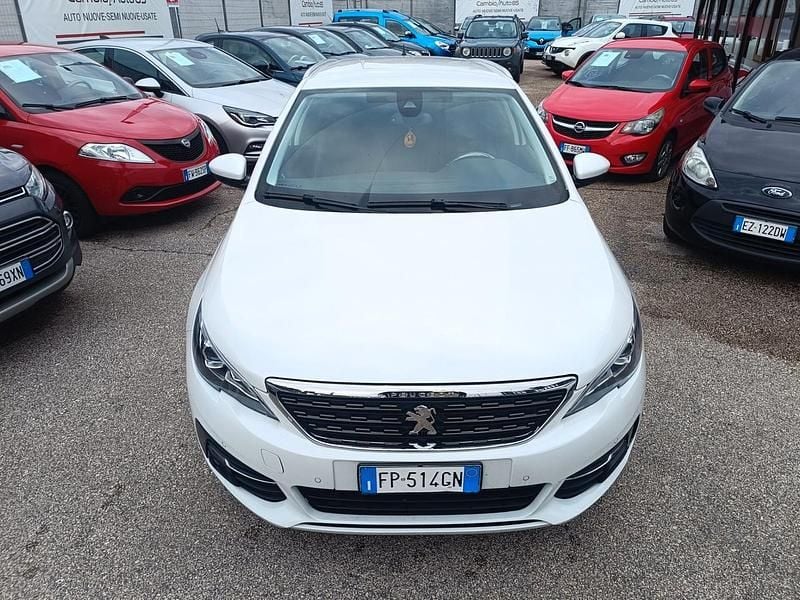 Usata Peugeot 308 Business-Line 120 CV (88 kW) 2018 Bianco Berlina