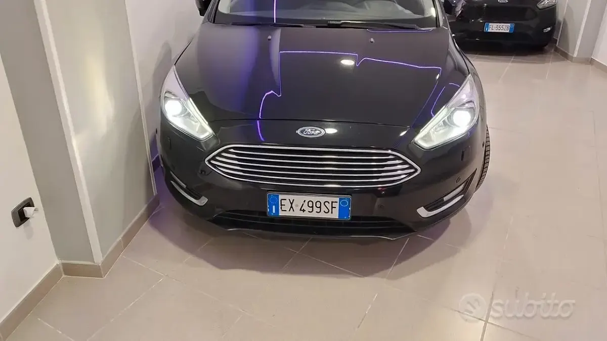 Usata Ford Focus Titanium X 120 CV (88 kW) 2014 Nero Berlina