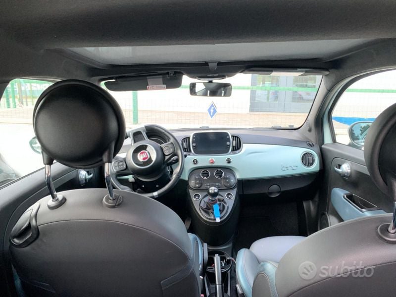 Usata Fiat 500 Launch Edition 70 CV (51 kW) 2020 Verde Utilitaria