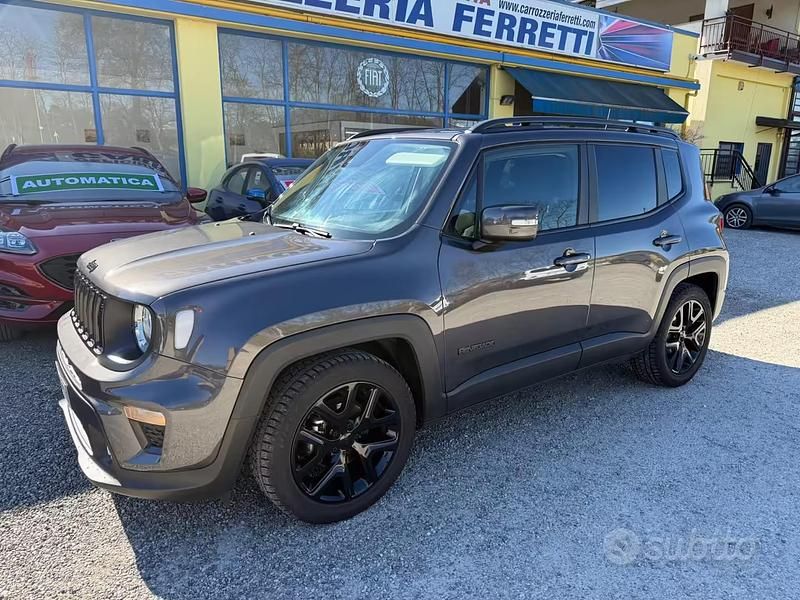 Usata Jeep Renegade Night Eagle 120 CV (88 kW) 2020 Grigio SUV