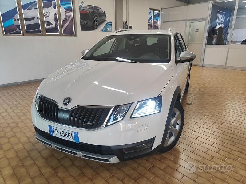 Usata Skoda Octavia 150 CV (110 kW) 2018 Bianco Station wagon