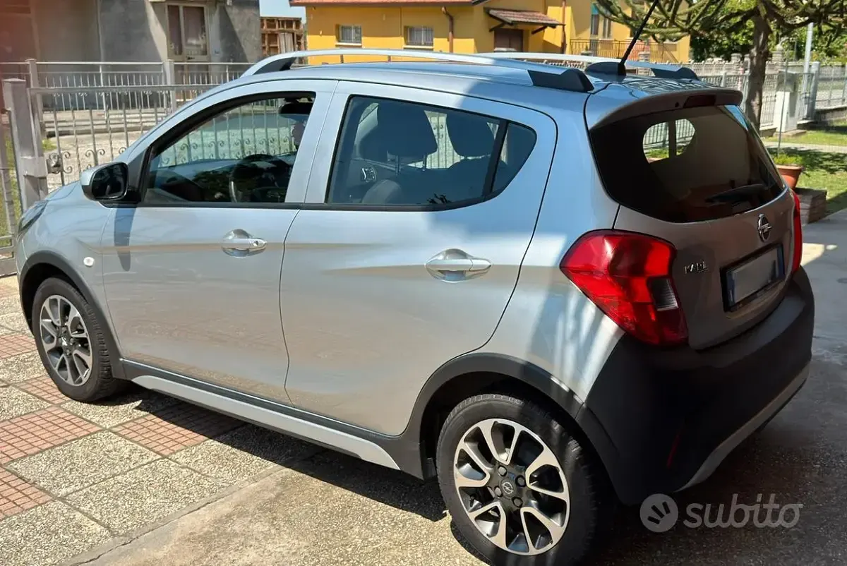 Usata Opel Karl Rocks 75 CV (55 kW) 2018 Grigio Utilitaria