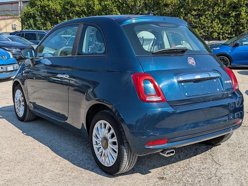 Usata Fiat 500 Lounge 70 CV (51 kW) 2020 Blu Utilitaria