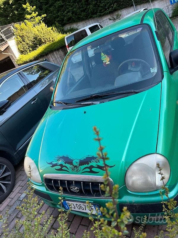 Usata Hyundai Atos 55 CV (40 kW) 2000 Verde Utilitaria