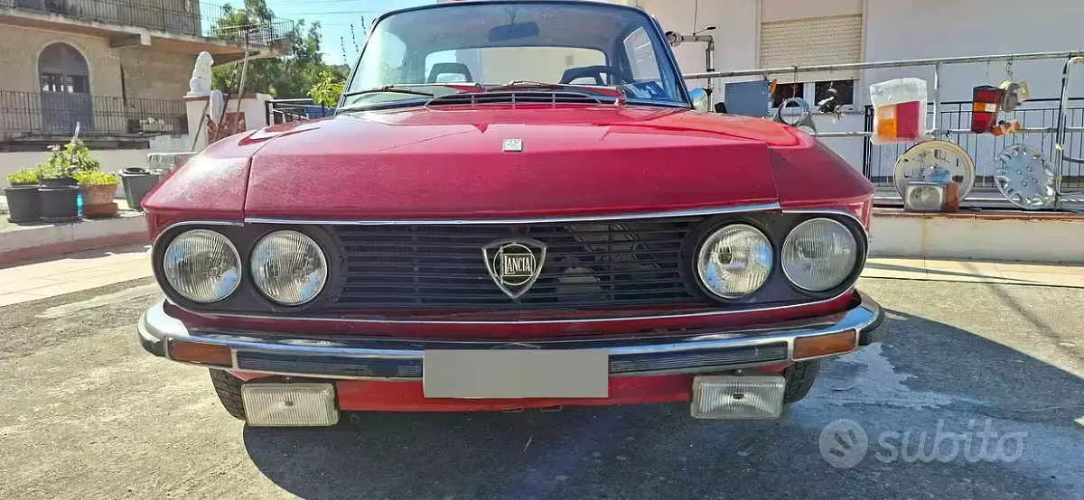 Usata Lancia Fulvia S 1970 Rosso Berlina